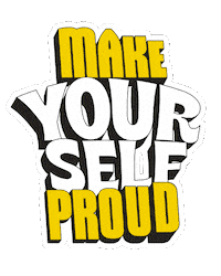 Happy Typography Sticker by Paula Baines