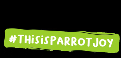 parrotJOY giphygifmaker giphyattribution GIF