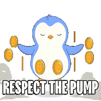 Money Pray Sticker by Pudgy Penguins