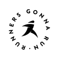 Runners Gonna Run Sticker by mersinrunning