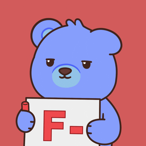 Fail Teddy Bear GIF by BEARISH