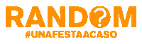 randomparty logorandom Sticker by Random, una festa a caso