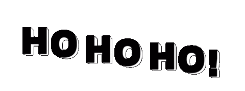 Ho Ho Ho Christmas Sticker by Sublime Studio