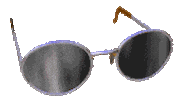 Glasses Shades Sticker by feeble little horse