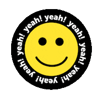 kc-r happy yeah wired kcr Sticker