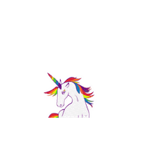 lambdaszczecin rainbow jednorozec lambdaszczecin Sticker