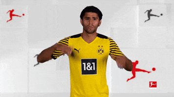 Borussia Dortmund Wow GIF by Bundesliga