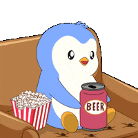Tired Netflix Sticker by Pudgy Penguins