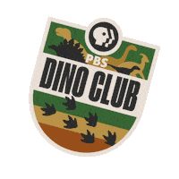 Walking With Dinosaurs Dinosaur Sticker by PBS