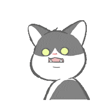 Cat Neko Sticker by GORO