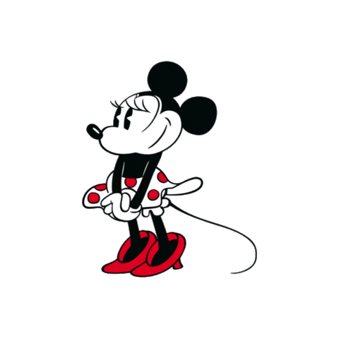 Disney Dancing Sticker by Minnie Mouse
