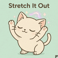 Relax Stretching GIF by Persona