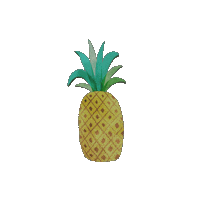pineappleescapes pineapple escapes pineappleescapes Sticker
