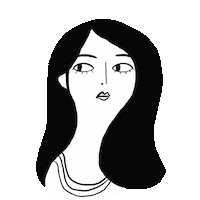 Sad Girl Sticker by 1910-museum