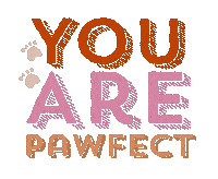 Bearhugs Pawfect Sticker by Little Blue Fairy