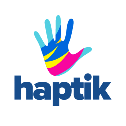 hellohaptik giphyupload hi wave tech Sticker