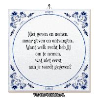 Humor Respect Sticker by Tegelspreuken.nl