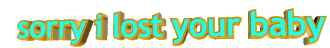 orange Sticker by AnimatedText