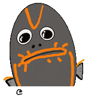 Fish Hello Sticker