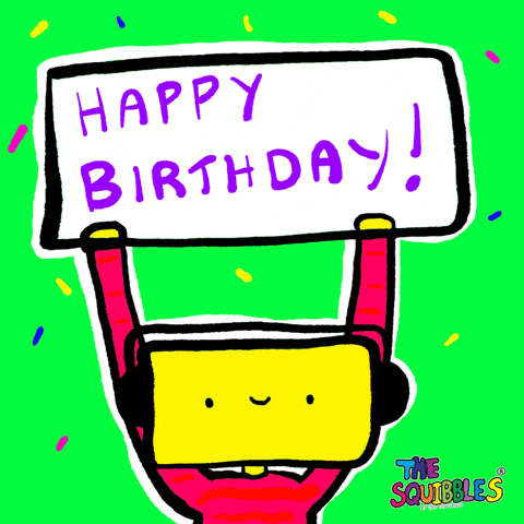 Happy Birthday Party GIF by The Squibbles