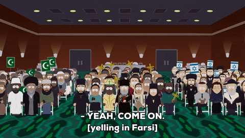 excited audience GIF by South Park 