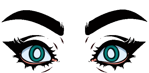 Happy Eyes Sticker