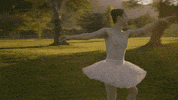 ZachBrandon dancing girl nature ballerina GIF