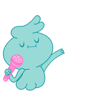 I Hate Mondays Singing Sticker by Positively Ghostly
