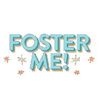 Foster Sticker by Three Little Pitties Rescue