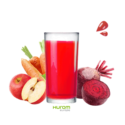 huromeurope red abc apple juice Sticker