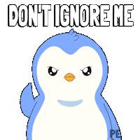 Hanging Still Waiting Sticker by Pudgy Penguins
