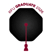 Rfu Sticker by Rosalind Franklin University of Medicine and Science