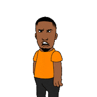 Confused Sticker by Yung Filly