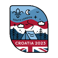 Fun Adventure Sticker by South London Scouts