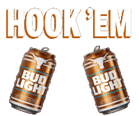 Cheers Texas Sticker by Bud Light