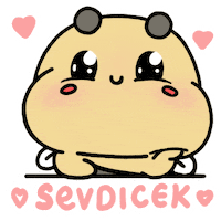 Cute Sticker by Aminal Stickers