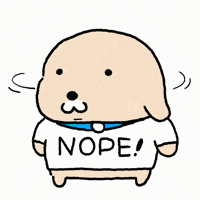 Dog No GIF by SOOBOOKZ