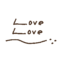 らぶ Love Sticker