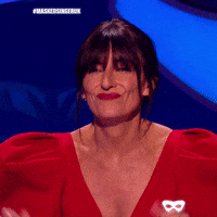 Davina Mccall Laugh GIF by The Masked Singer UK & The Masked Dancer UK