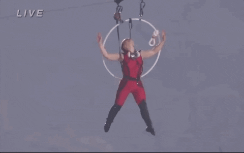 Nik Wallenda Highwire GIF by Volcano Live! with Nik Wallenda