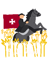 Sant Joan Horse Sticker by Fiestas Menorca