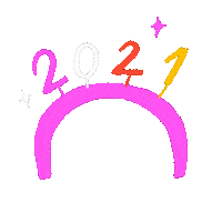 Happy New Year Shine Sticker by Bettyestpartout