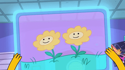 flowers destroy GIF by Cartoon Hangover