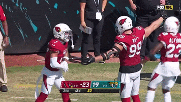 Football Hug GIF by Arizona Cardinals