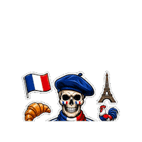 France Soccer Sticker