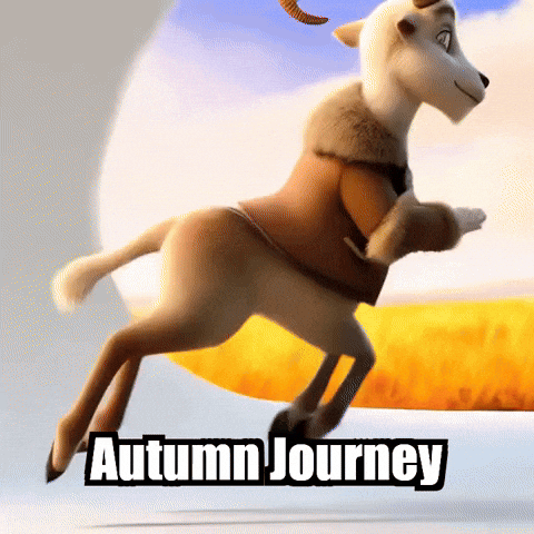 Autumn Migration GIF by Radiantelope