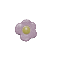 honyubin flower cray Sticker