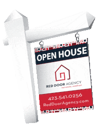 Real Estate Red Door Sticker by RedDoorAgencyLLC