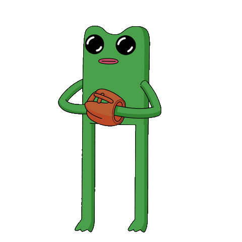 Game Day Frog Sticker by fwogs