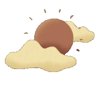 juliahonnet hot summer red sun Sticker